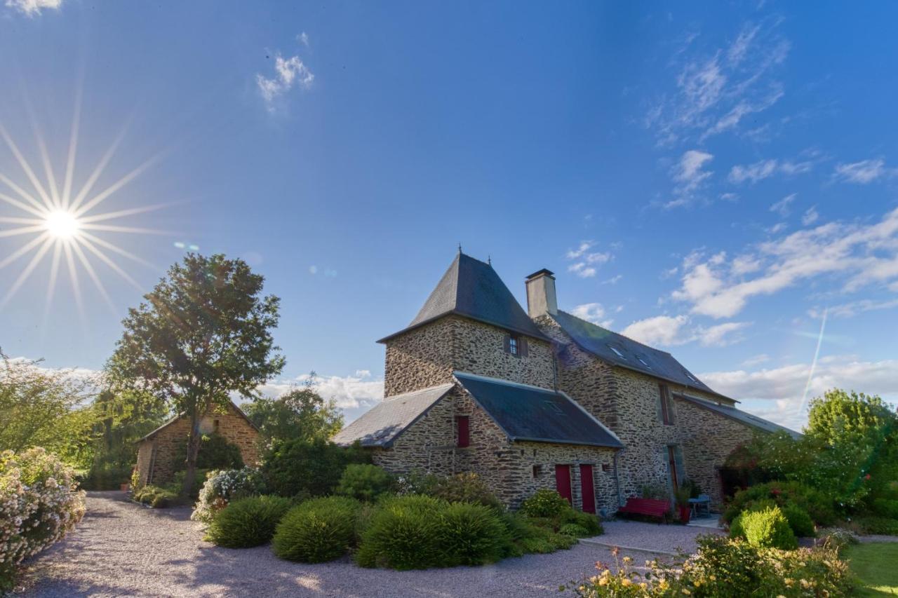 Manoir Le Courtillon Le Pont Rean Bagian luar foto